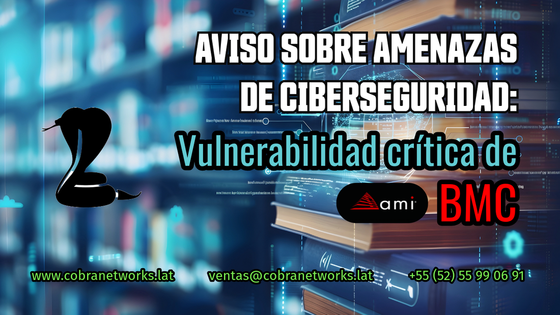 Aviso sobre amenazas de ciberseguridad: