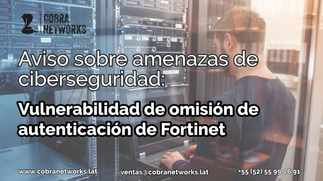 Aviso sobre amenazas de ciberseguridad: