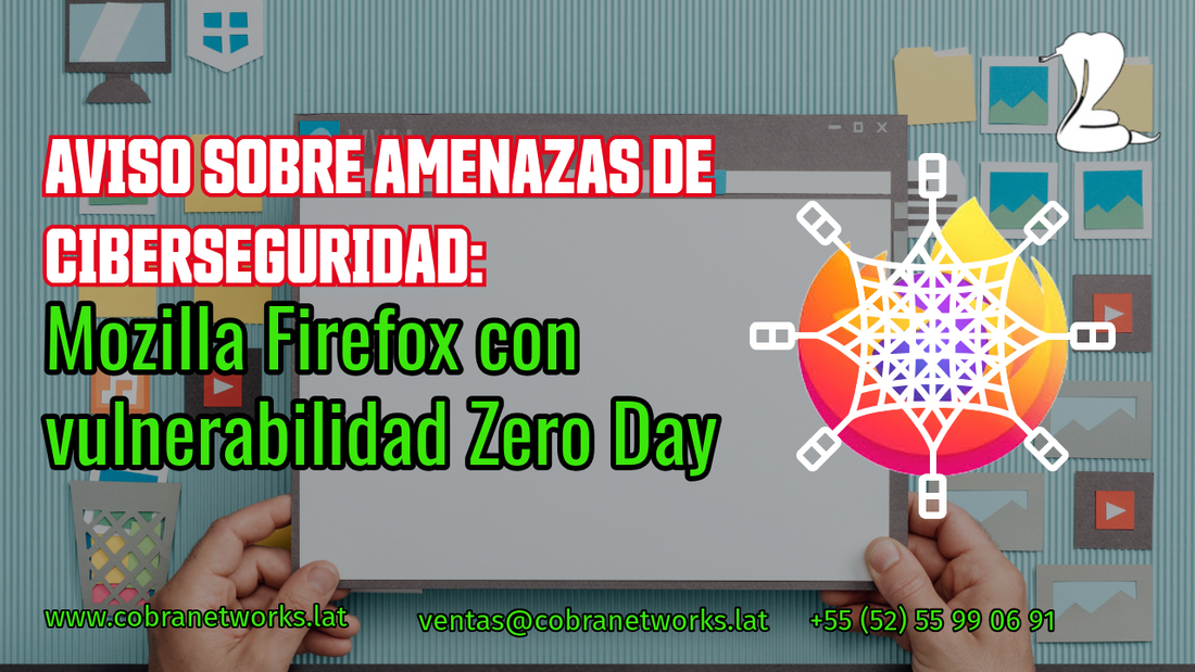 Aviso sobre amenazas de ciberseguridad: