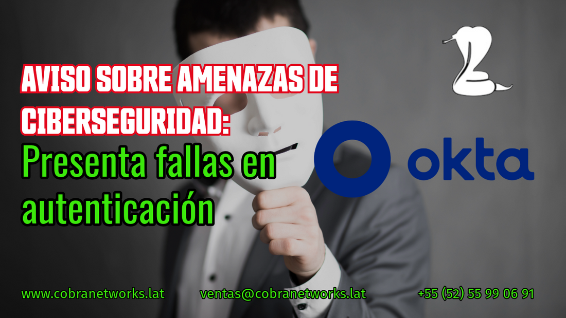 Aviso sobre amenazas de ciberseguridad:
