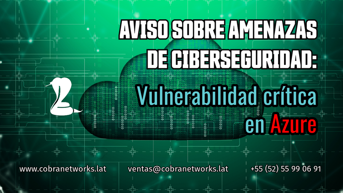 Aviso sobre amenazas de ciberseguridad: