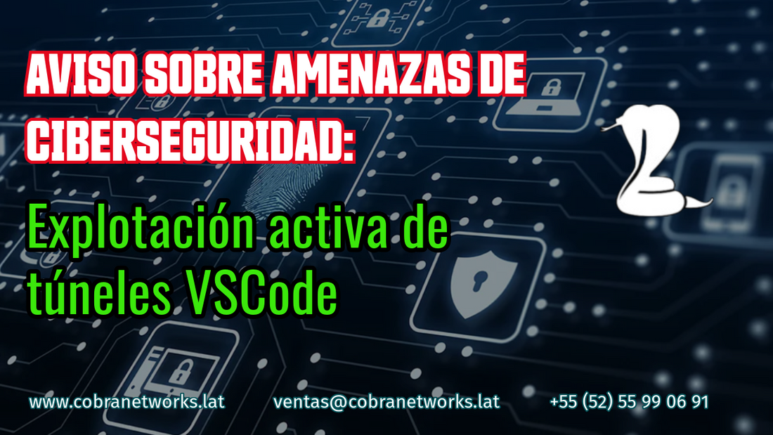 Aviso sobre amenazas de ciberseguridad: