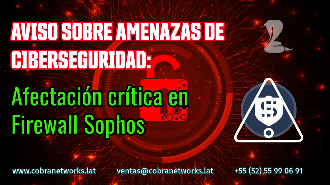 Aviso sobre amenazas de ciberseguridad: