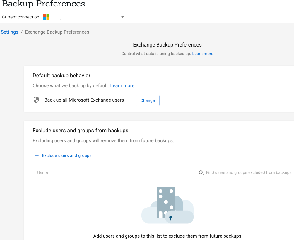 Servicio de respaldo para Microsoft 365 Barracuda Cloud-to-Cloud