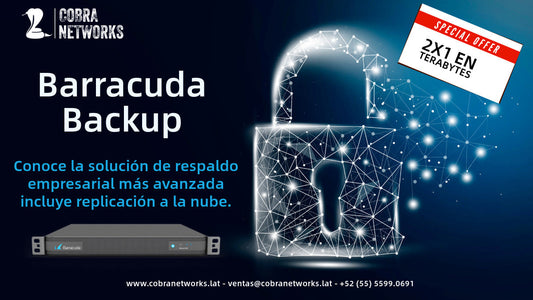 Conoce más de Barracuda Backup