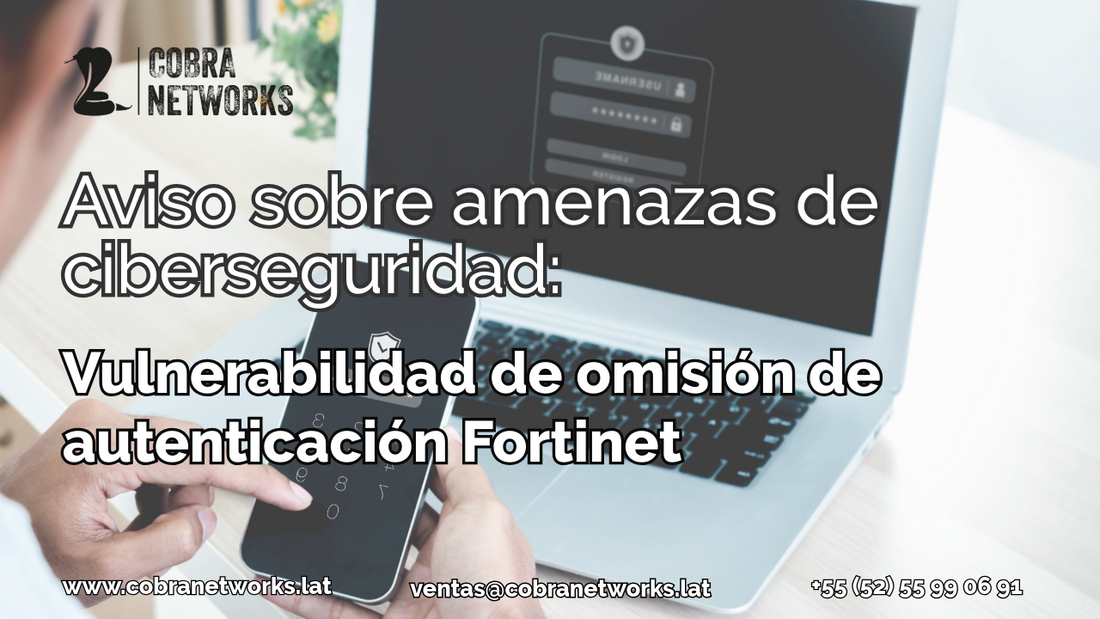 Aviso sobre amenazas de ciberseguridad: