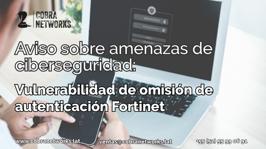 Aviso sobre amenazas de ciberseguridad: