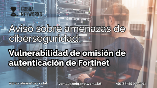 Aviso sobre amenazas de ciberseguridad: