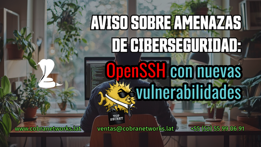 Aviso sobre amenazas de ciberseguridad: