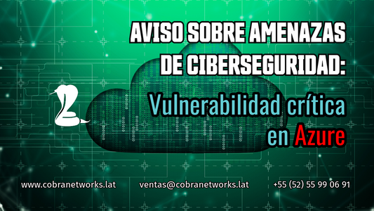 Aviso sobre amenazas de ciberseguridad: