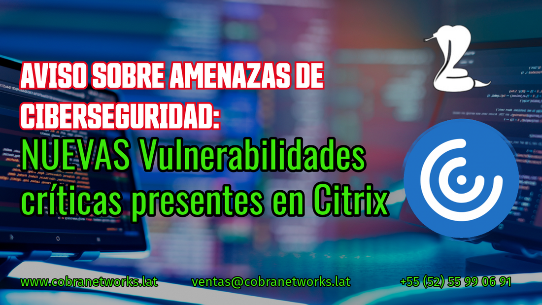 Aviso sobre amenazas de ciberseguridad:
