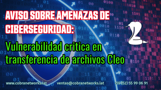 Aviso sobre amenazas de ciberseguridad: