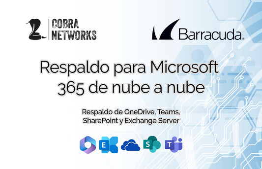 Servicio de respaldo para Microsoft 365 Barracuda Cloud-to-Cloud