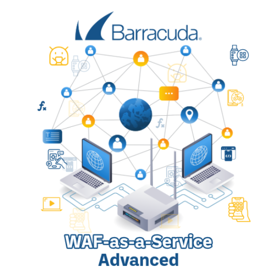 Imagen de Barracuda WAF-as-a-Service Advanced 1 año de protección para una aplicación